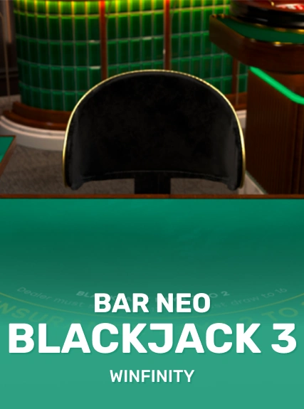 Bar Neo Blackjack 3 game tile